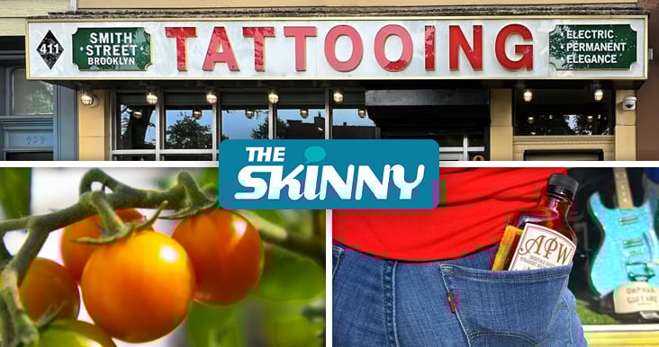 E63: Hot Tomato Summer, Getting Inked, Ass Pocket Whiskey & a Quick/Swicy Breakfast